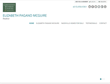 Tablet Screenshot of elizabethpaganomcguire.com